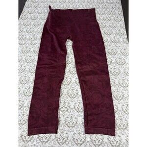 SPANX Pants Womens Faux Suede Leggings‎ Skinny Pull On Rich Rose Petite XL